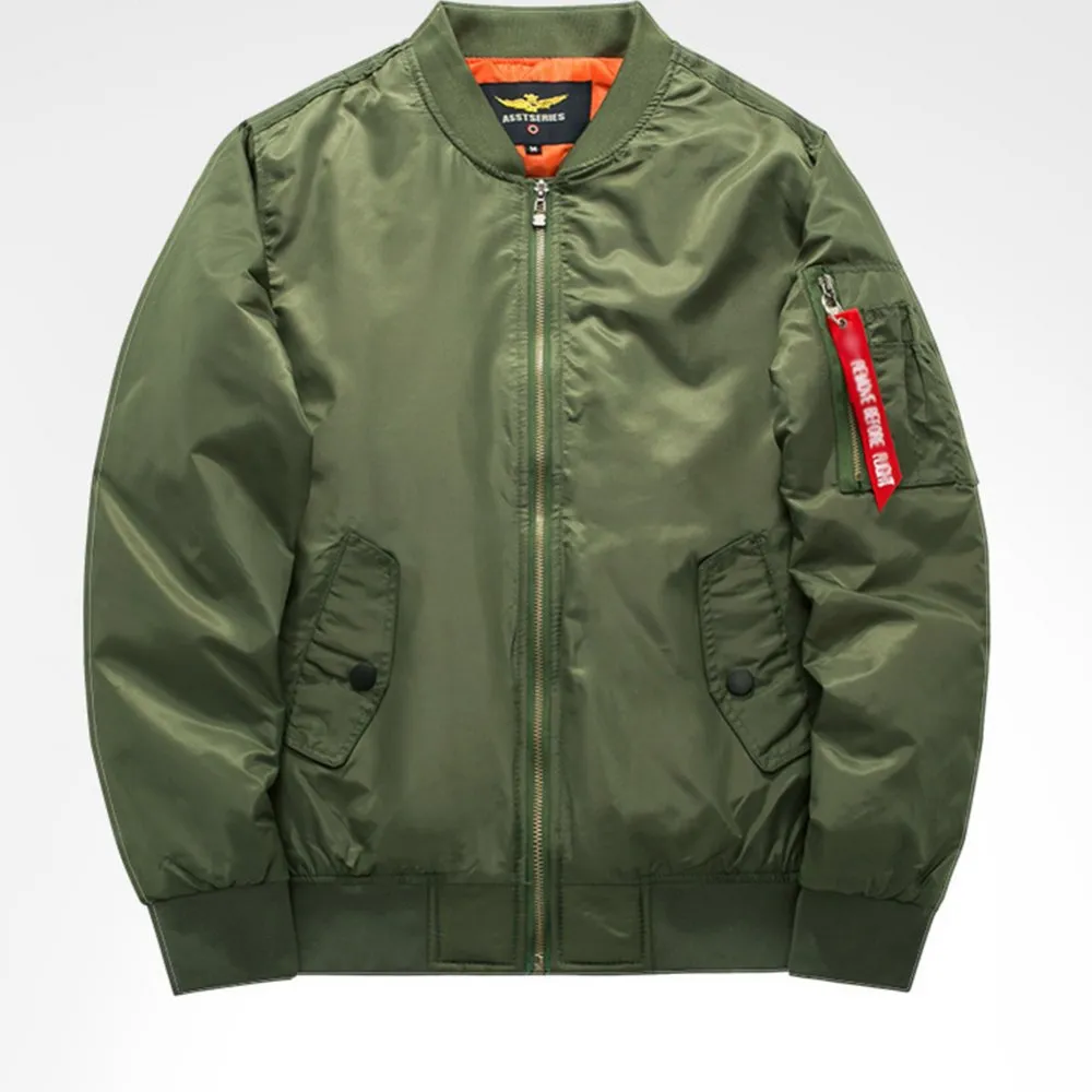 Warm Winter Casual Jacket -  Navy blue_M