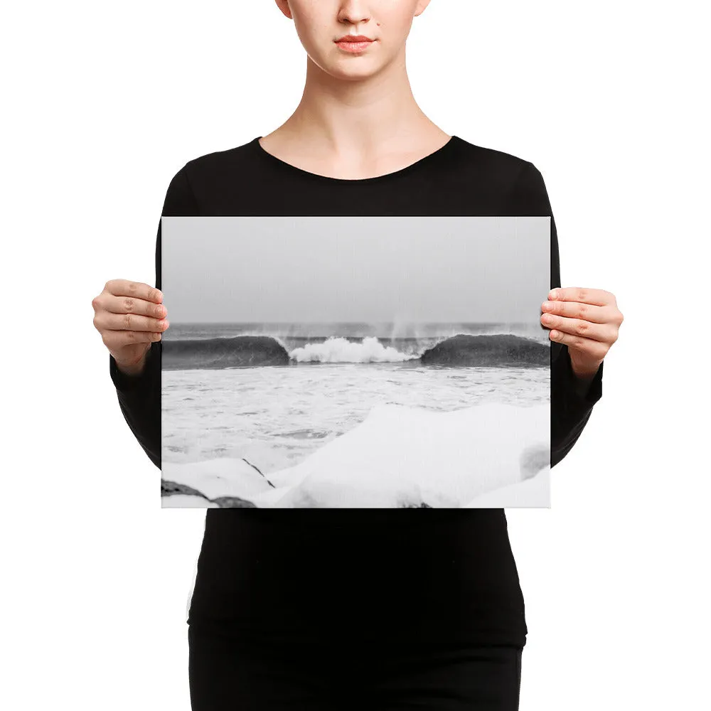 Watch Hill 'Winter Waves', Canvas Prints