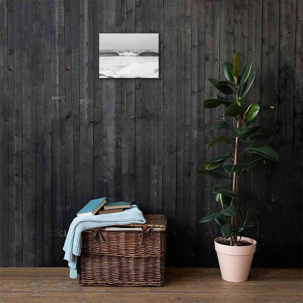 Watch Hill 'Winter Waves', Canvas Prints