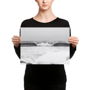 Watch Hill 'Winter Waves', Canvas Prints