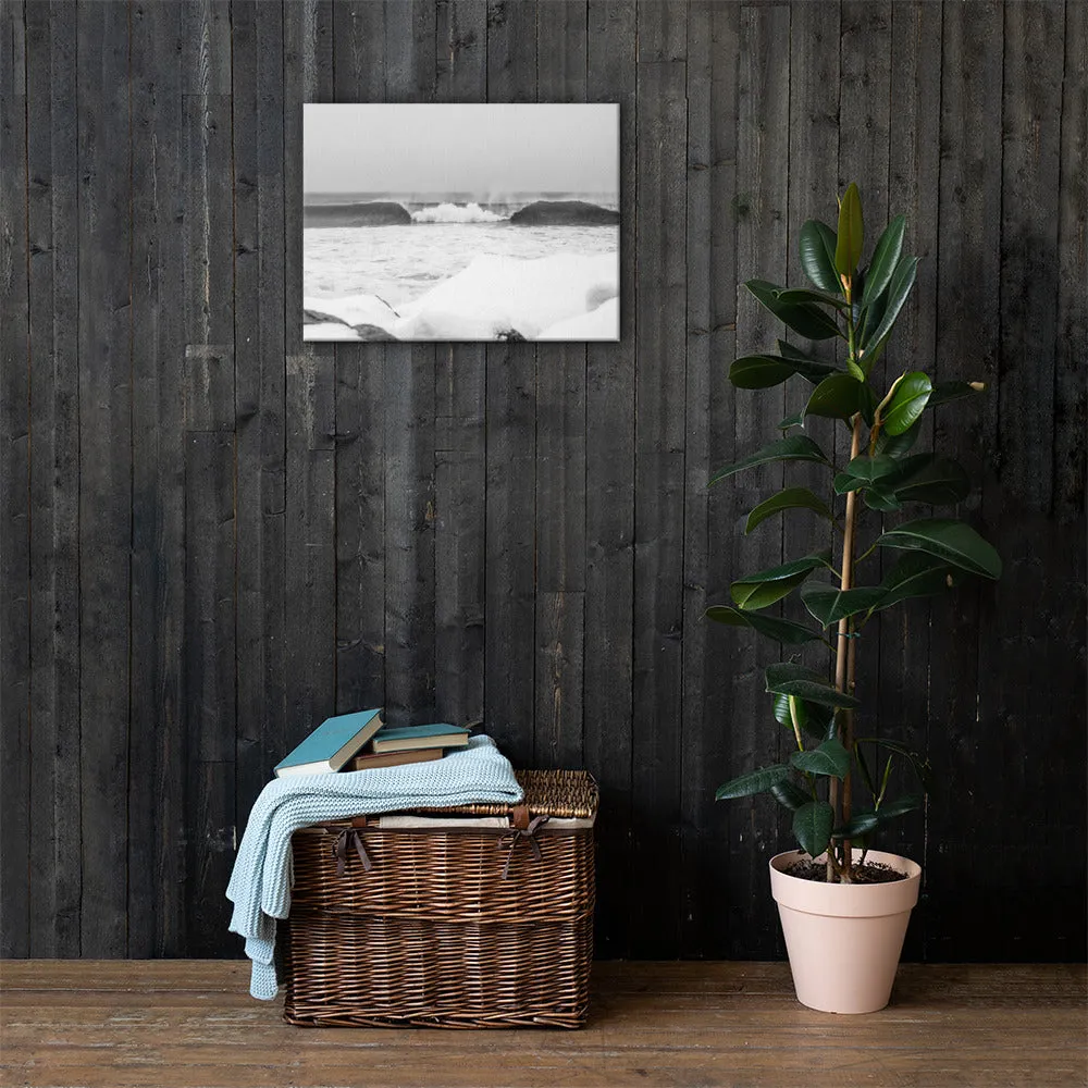 Watch Hill 'Winter Waves', Canvas Prints