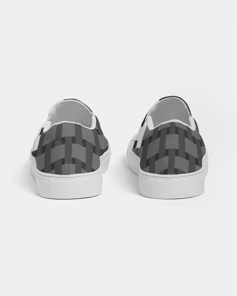 Weave Feminine Slip-On Canvas Shoe