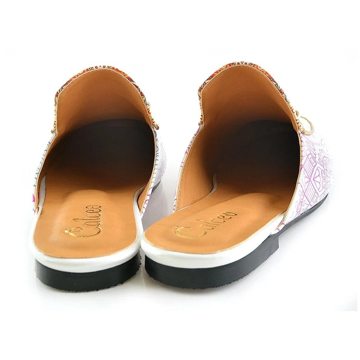 White Medallion Slip-On Loafer CAG104