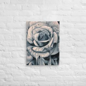 White Rose Canvas Print (18x24)