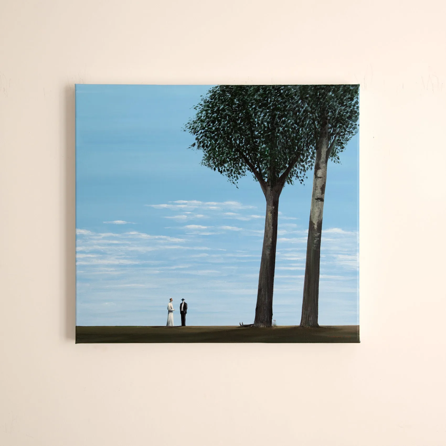 White tree