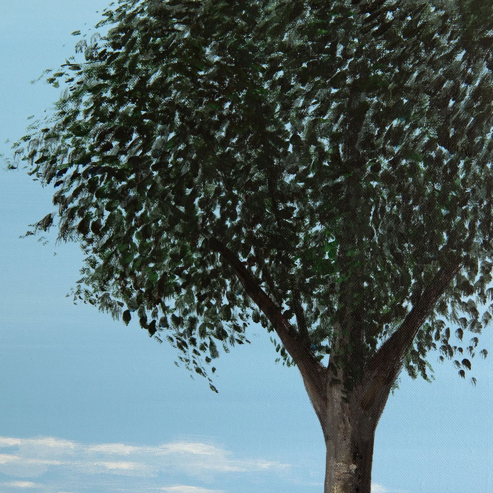 White tree