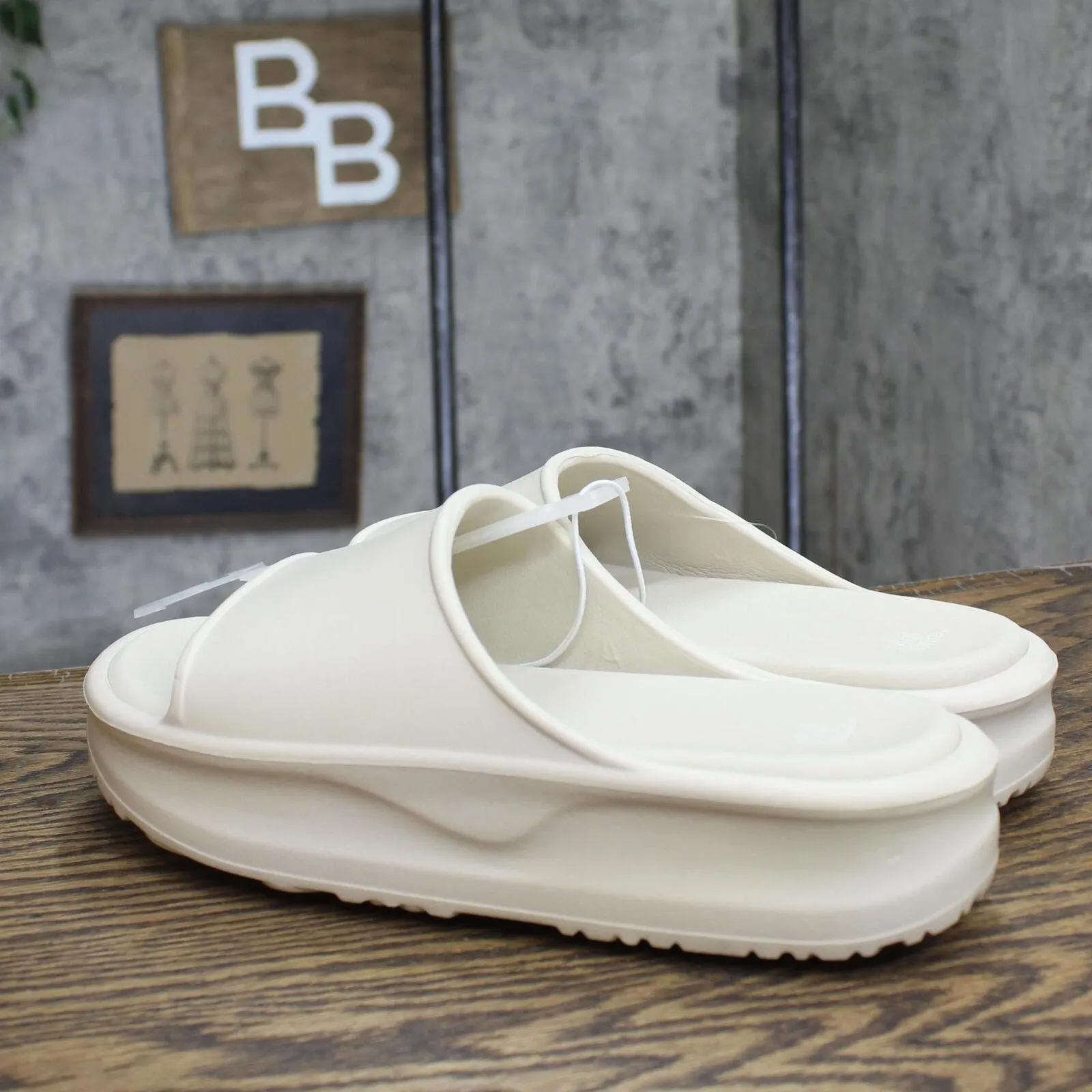 Wild Fable Womens Laney EVA Platform Sandals 89258971 Cream Off White 9M