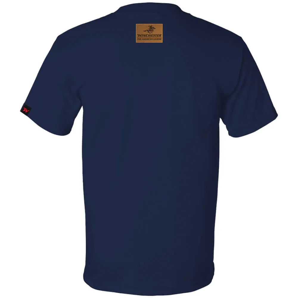 Winchester Legend - Half Camo Rider - Short Sleeve T-Shirt - Made in USA