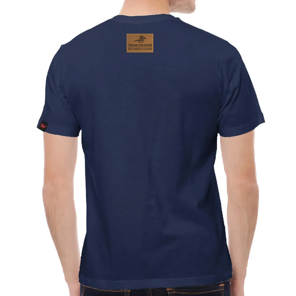 Winchester Legend - Half Camo Rider - Short Sleeve T-Shirt - Made in USA