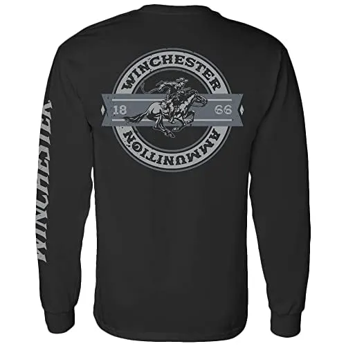 Winchester Legend - Rider Crest Banner - Long Sleeve T-Shirt