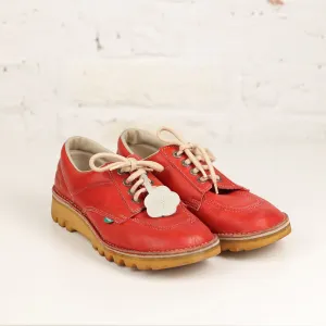 Women's Kickers Low Kicks Shoes - Red - UK 6