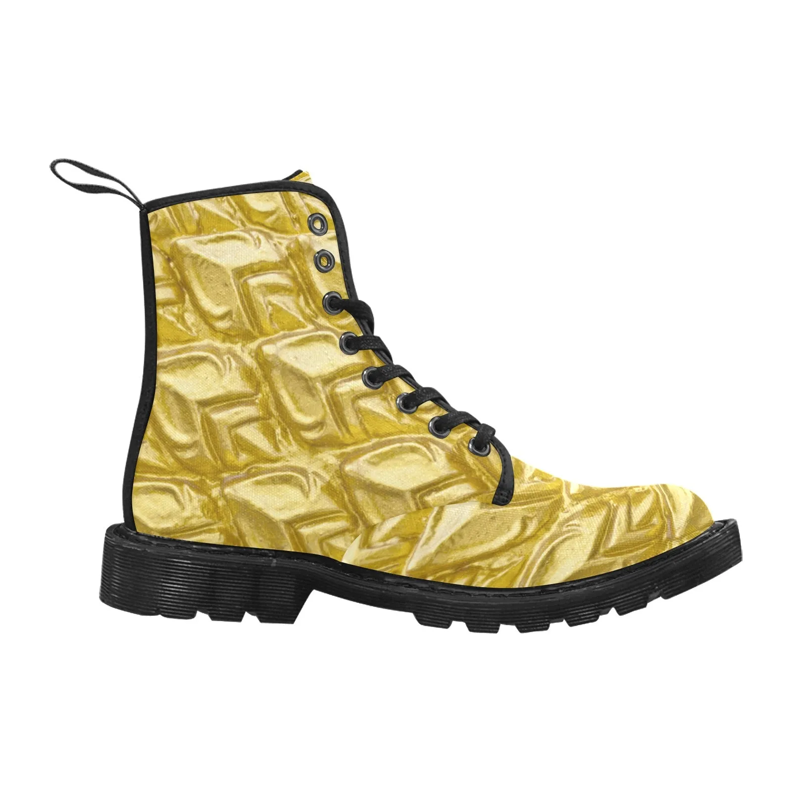 Women's Lace Up Gold 2 Boots