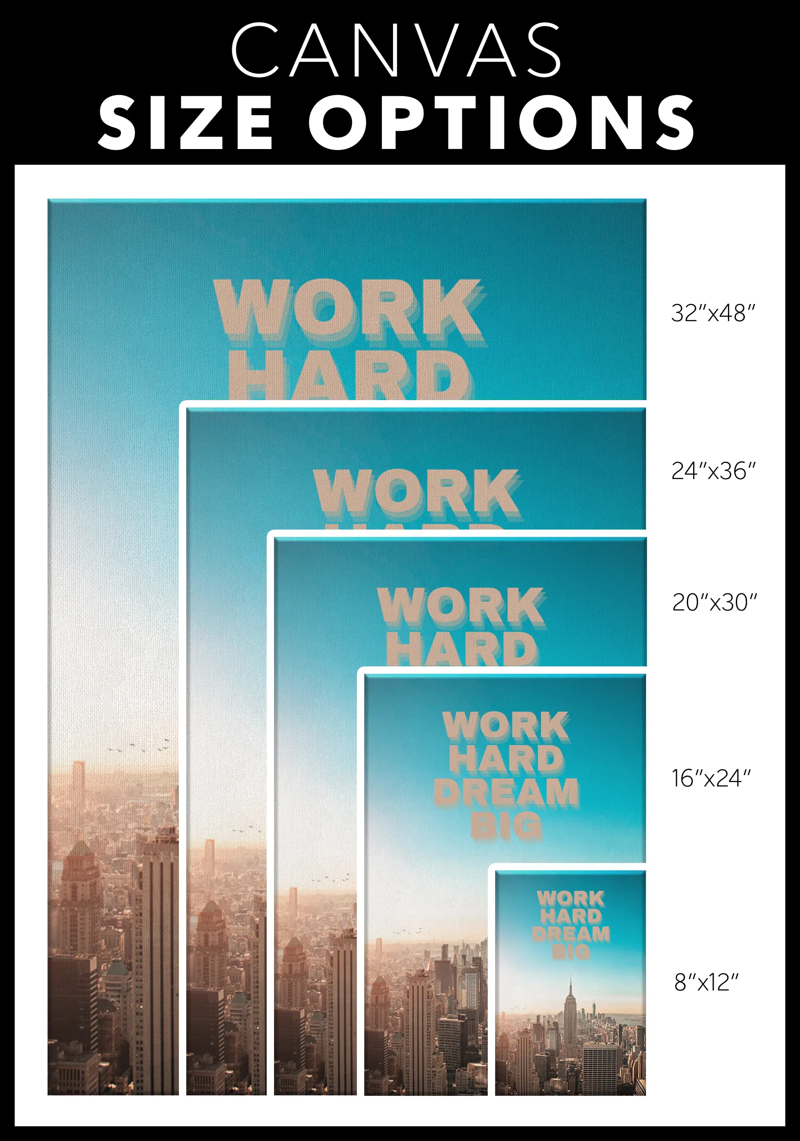 Work Hard Dream Big - NYC