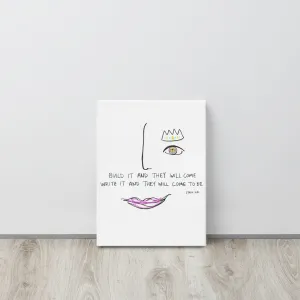 Write To Be, Canvas 12x16