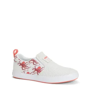 XtraTuf Women's Salmon Sisters Sharkbyte Leather Slip-On