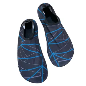 Zig-Zag Pattern Aqua Shoes